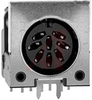 Conn; Circ; DIN; Cable Socket; Rt. Angle; 8; PCB Mount - 70214211 - Allied Electronics, Inc.