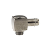 5/16-24 Thread to Barb, Low Profile Adjustable Position Elbow - SMLS_51624 - Beswick Engineering Co., Inc.