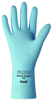 Ansell FL100 87-155 Blue 8 Latex Unsupported Chemical-Resistant Gloves - Bulk - Fishscale Finish - 12 in Length - 076490-85742 - 076490-85742 - R. S. Hughes Company, Inc.