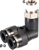 Elbow Y Male Connector - Image