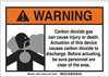 Carbon Dioxide Signs - 106061 - Brady Corporation