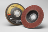 3M Cubitron II 967A Type 27 Coated Ceramic Aluminum Oxide Flap Disc - 40 Grit - 4 1/2 in Diameter - 55605 -- 051141-55605 - Image