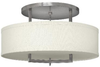 3211AN Semi-Flush Mts.-Drum Shade - 618909 - Capital Lighting, Inc.