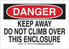 Admittance Sign - 124780 - Brady Corporation