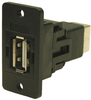 Usb Adapter, 2.0 Type A Rcpt-Type B Rcpt Rohs Compliant Cliff Electronic Components - 66AJ6919 - Newark, An Avnet Company