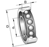 Super Precision Angular Contact Bearings - HCS71908-E-T-P4S-DUL - Pacific International Bearing, Inc.