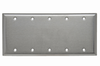 Blank Plates -- Box Mounted, Five Gang -- SS53 - Image