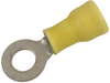 Terminal, Ring Tongue 1/4In Crimp Yellow; Stud Size - Metric Amp - Te Connectivity - 35C1335 - Newark, An Avnet Company