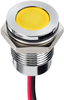 Led Panel Indicator, 14Mm, Yel, 24Vdc; Led Color Apem - 84AC6047 - Newark, An Avnet Company
