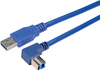Usb Cable, 3.0 A Plug-B Plug, 0.3M, Blue; Connector A L-Com - 43AC1643 - Newark, An Avnet Company