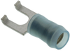 Terminal, Spade/fork, #6, Crimp, Blue; Product Range Amp Te Connectivity - 96F7294 - Newark, An Avnet Company