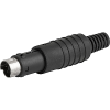 5-pole, Plug, solder terminal, DIN Plug/Socket -- 4850.1510 - Image