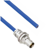 Plenum Cable Assembly TRB Non-Insulated Bulk Head Jack 3-Lug Cable Jack to Blunt MIL-STD-1553 .242