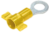 Ring Terminal, Vinyl Insulated, 12 - 10 Awg, #8 Stud Size, Funnel Entry Rohs Compliant Panduit - 07AH7422 - Newark, An Avnet Company