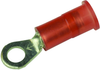 Terminal, Ring Tongue, #6, Crimp, Red; Stud Size - Metric 3M - 78H3352 - Newark, An Avnet Company