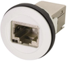 Adaptor, 8Pos, Cat6, Rj45 Jack-Jack; In Line Connector A Harting - 74AC7969 - Newark, An Avnet Company