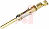 Contact; Pin; 16; Brass; Signal; Gold (15) over Nickel (50); 24-20 AWG; Crimp - 70082963 - Allied Electronics, Inc.