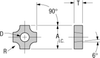 Radius Forming Insert - SNMA-84IR14 - Greenleaf Corporation