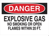 Chemical & Hazardous Materials Sign - 43007 - Brady Corporation
