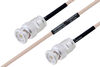 MIL-DTL-17 BNC Male to BNC Male Cable 8 Inch Length Using M17/113-RG316 Coax - PE3M0085-8 - Pasternack