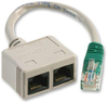 Rj45 Ethernet Splitter Voice And Data; Connector Type A Pro Signal -- 26W7310