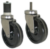 Stainless Steel Stem Caster - Phenolic Wheel - Model 3 - SS-3TM3X - Caster City, Inc.