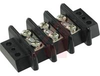 Double Row Terminal Strip, Series 28000, 50 amp, Open back construc.,3 position - 70110971 - Allied Electronics, Inc.