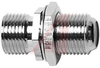 75 Ohm Type F (f/f) in-line, with nut and washer. - 70197195 - Allied Electronics, Inc.