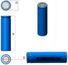 Li-ion Battery -- TP-18650-3.7V2000mAh - Image