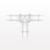T Connector, Barbed, Natural - 61409 - Qosina Corp.