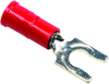 Terminal, Fork Tongue, #8, 18Awg, Red; Product Range Molex - 55H4452 - Newark, An Avnet Company