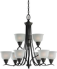 31627BLE-782 Mid. Chandeliers-Glass Up - 697703 - Capital Lighting, Inc.