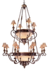 N6129-355 Sixteen Light Chandelier - N6129-355 - Minka Group
