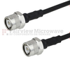 TNC Male to TNC Male Cable LMR-200 Coax with Times Microwave Connectors and RoHS - FMC0303200LF - Fairview Microwave Inc.