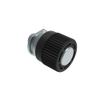 Spring Loaded Plunger, Thread-in, Without hold-open feature, Steel, Black Knob - 56-330-000 - Southco