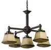 CHP513RBSCT Mid. Chandeliers-Glass Down - 453224 - Capital Lighting, Inc.