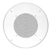 Grille-8in Speaker, Steel, Screw Mount, 12.875in Dia, White - WB-8H - Visual Sound, Inc.