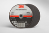3M COW Ceramic Cutoff Wheel - Type 1 (Straight) - 60 Grit Medium Grade - 4 in Diameter - 5/8 in Center Hole - Thickness 0.045 in - 66565 -- 051115-66565 - Image