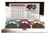 3M Scotch-Brite Roloc Non-Woven Aluminum Oxide Quick Change Surface Conditioning Disc - 3 in Diameter - Trial pack - Various grades - 77153 - 076308-77153 - R. S. Hughes Company, Inc.