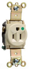 Duplex/Single Receptacle -- 8201-I - Image