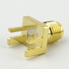 SMA Female PCB Connector .062 inch End Launch Solder Attachment - SC8005 - Fairview Microwave Inc.