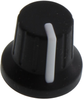 Control Knob, Tpe, D-Shaft, 16Mm; Shaft Type Davies Molding -- 78AC7841