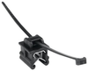 Cable Tie & Edge Clip, 8.0 Long, Ec20, 3-6 Mm Panel, 45Lb, Pp/pa66Hirhsuv, Black, 500/pkg Rohs Compliant Hellermanntyton - 75Y4267 - Newark, An Avnet Company