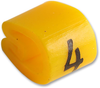 Cable Marker, Z13, 4, Yel, Pk100; Marker Type Raychem Te Connectivity - 25M4877 - Newark, An Avnet Company