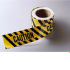 Striped Aisle Marking Tape (B-950; Black and Yellow; CAUTION/DO NOT ENTER (with black & yellow diagonal stripes)) -- 754476-58256