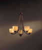 Mid. Chandeliers-Glass Up - 25597 - Light Center (The)
