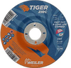 Weiler TIGER Zirconium Cut/Grind Wheel - 5 in Diameter - Thickness 1/8 in - 58053 - 012382-58053 - R. S. Hughes Company, Inc.