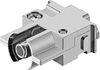 Heavy Duty Module, Plug, 1Pos, 4-2Awg; Product Range Harting - 22AC5026 - Newark, An Avnet Company