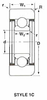 Mast Guide Ball Bearings -- MG-307-LL - Image