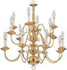 6171-16-2 Mid. Chandeliers-Candle - 773483 - Capital Lighting, Inc.